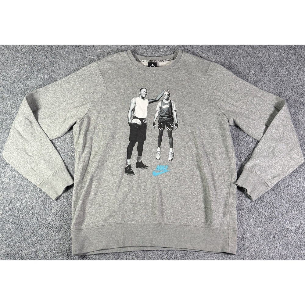 VTG Nike Michael Jordan Spike Lee Best On Earth Best On Mars Sweatshirt Men's XL